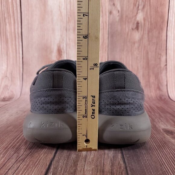 *READ* Kizik Unisex Size M12 W13.5 Madrid Eco Knit Shoes Graphite Hands Free - Picture 12 of 14